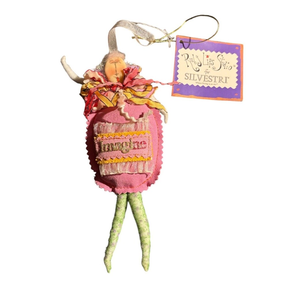 Ruby Lips Studio For Silvestri Imagine Ornament Doll New w/ Tag